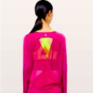 Lululemon if you’re lucky long sleeve